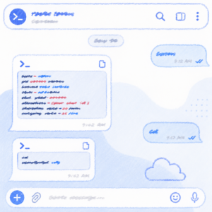 What If Your Terminal Lived in a Chat Window?